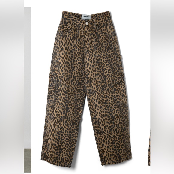 Leopard Cargo Pants by Damson Madder - US 10 - Picture 5 of 14